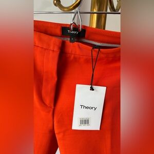 Theory NEW w/Tag Size 4 Tangerine pant